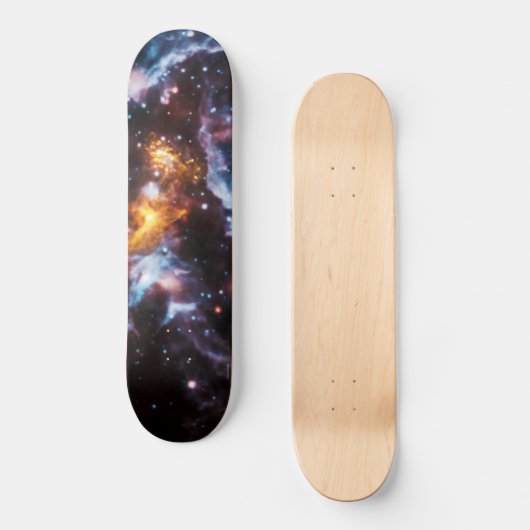 Pulsar Neutron Star Galaxy Afbeelding Persoonlijk Skateboard (Voorkant)