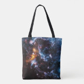 Pulsar Neutron Star Galaxy Afbeelding Tote Bag (Achterkant)