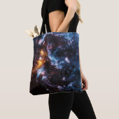 Pulsar Neutron Star Galaxy Afbeelding Tote Bag (Dichtbij)