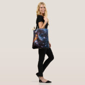Pulsar Neutron Star Galaxy Afbeelding Tote Bag (Op model)