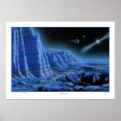 Pulsar Planets II Afdrukken Poster (Voorkant)