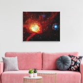 Pulsar SXP 1062 Supernova Remnant NASA Space Photo Canvas Afdruk (Insitu (Woonkamer))