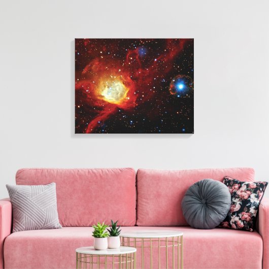 Pulsar SXP 1062 Supernova Remnant NASA Space Photo Canvas Afdruk (Insitu (Woonkamer))