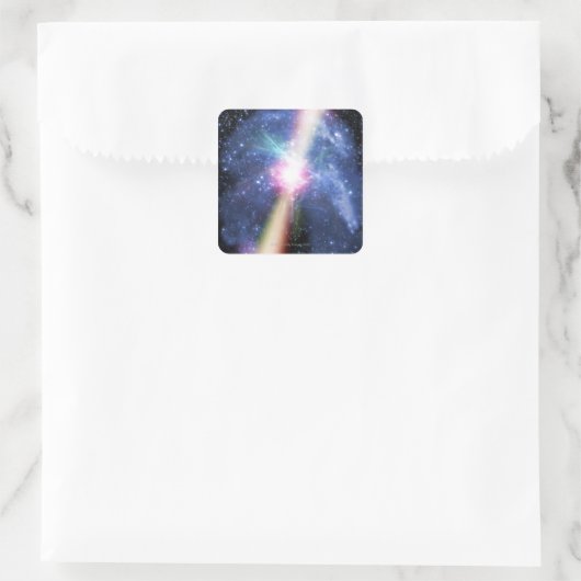 Pulsar Vierkante Sticker (Tas)