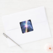 Pulsar Vierkante Sticker (Envelop)