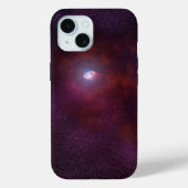 Pulsar wind van een neutronenster. Case-Mate iPhone case (Achterkant)