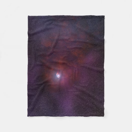 Pulsar wind van een neutronenster. fleece deken (Voorkant)