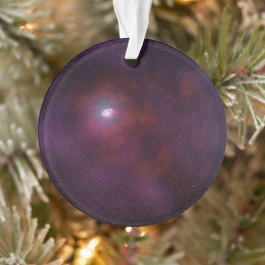 Pulsar wind van een neutronenster. ornament (Boom)