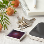 Pulsar wind van een neutronenster. sleutelhanger (Zijkant)