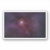 Pulsar wind van een neutronenster. sticker (Voorkant)