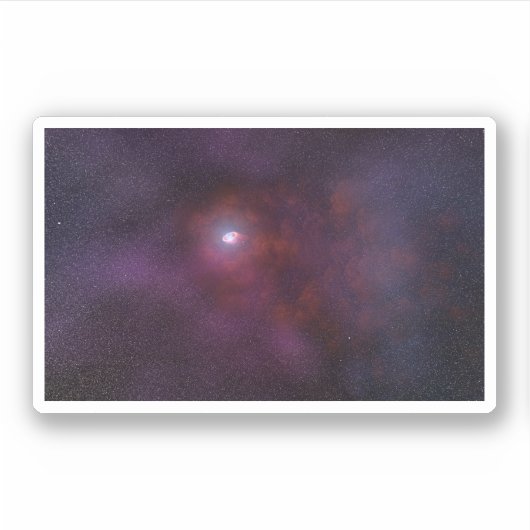 Pulsar wind van een neutronenster. sticker (Voorkant)