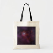 Pulsar wind van een neutronenster. tote bag (Voorkant)