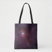 Pulsar wind van een neutronenster. tote bag (Voorkant)