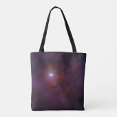 Pulsar wind van een neutronenster. tote bag (Achterkant)