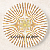 Pulsar Zandsteen Onderzetter (Voorkant)