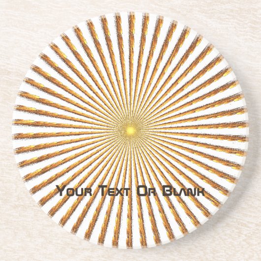 Pulsar Zandsteen Onderzetter (Voorkant)