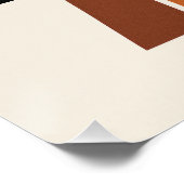 PULSATIES - Het gezichtsritme van een tijd Perfect Poster (Hoek)