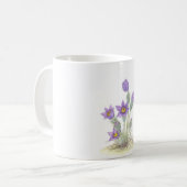 Pulsatilla vulgaris - Gepersonaliseerd Koffiemok (Voorkant links)