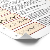 Pulsdiagnose Acupunctie TCM Poster (Hoek)