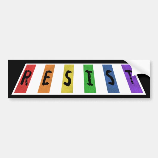 Pulse Crosswalk Krijt Resist Bumpersticker (Voorkant)