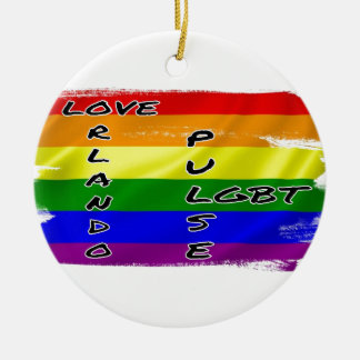 Pulse-LGBT-vlag Keramisch Ornament