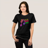 Pulse Music Vibes T-Shirt – Trendy Muziek Graphic (Voorkant volledig)