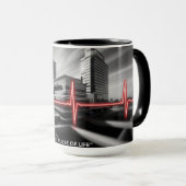 Pulse of Life: waar medicijnen de hartslag ontmoet Mok (Voorkant rechts)