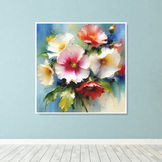 pulse P#2 Canvas Afdruk (Insitu (Houten vloer))