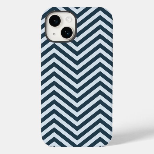 Pulse Point Bold & Blauw Case-Mate iPhone Case (Achterkant)