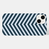 Pulse Point Bold & Blauw Case-Mate iPhone Case (Achterkant (horizontaal))