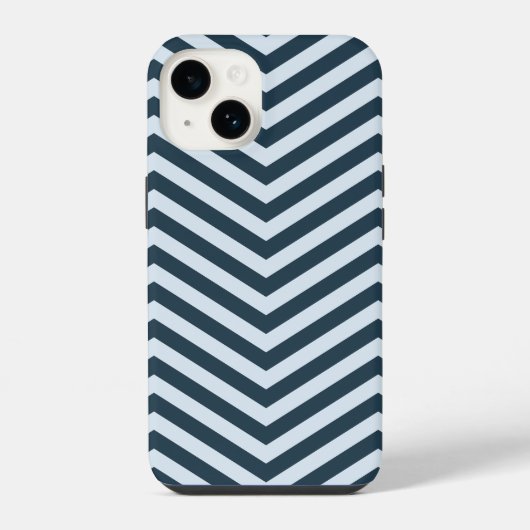 Pulse Point Bold & Blauw iPhone Hoesje (Achterkant)