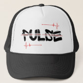 PULSE Schuim Trucker Hoed Pet (Voorkant)