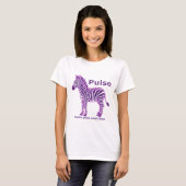 Pulse Zebra Mug T-shirt (Voorkant volledig)