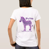 Pulse Zebra Mug T-shirt (Achterkant)