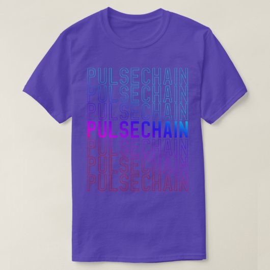 Pulsechain Crypto 2 T-shirt (Design voorkant)