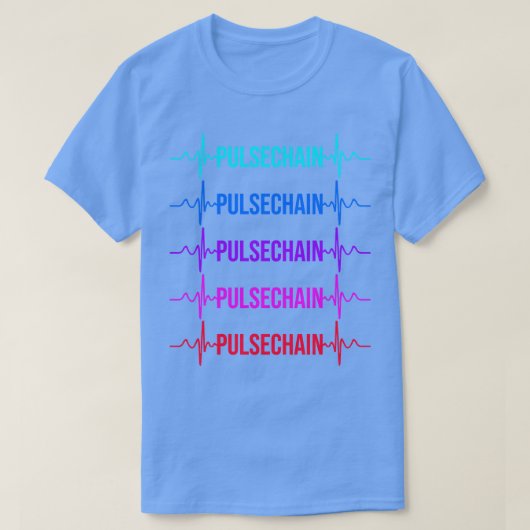 Pulsechain Crypto 3 T-shirt (Design voorkant)