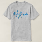 PulseDropAI – Lo-Fi Gear for Dreamers & Beatmakers T-shirt (Design voorkant)