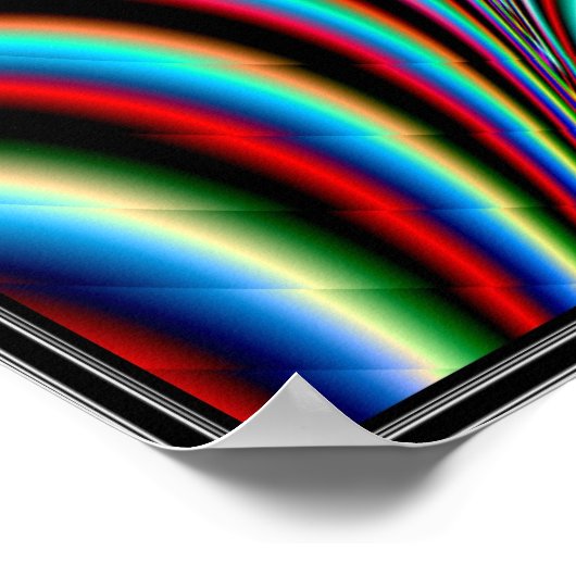 Pulserend Giant Color Web Poster (Hoek)