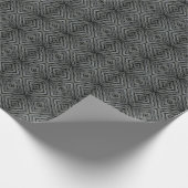 Pulserend ritme Moderne Abstracte kunstillustratie Cadeaupapier (Hoek)