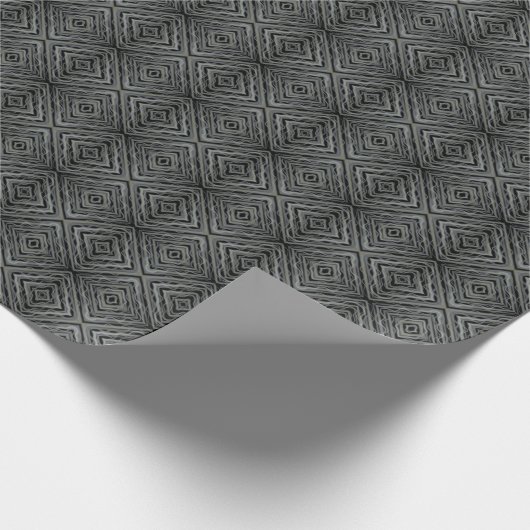 Pulserend ritme Moderne Abstracte kunstillustratie Cadeaupapier (Hoek)