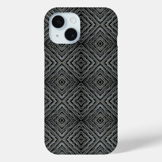 Pulserend ritme Moderne Abstracte kunstillustratie Case-Mate iPhone Case (Achterkant)