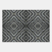 Pulserend ritme Moderne Abstracte kunstillustratie Inpakpapier Vel (Voorkant)