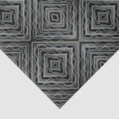 Pulserend ritme Moderne Abstracte kunstillustratie Tissuepapier (Detail)