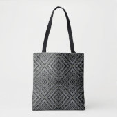 Pulserend ritme Moderne Abstracte kunstillustratie Tote Bag (Voorkant)