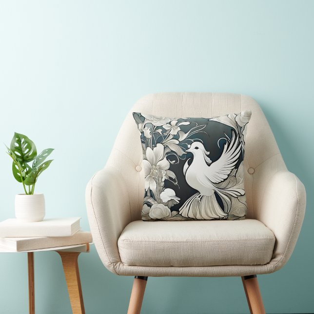 Pulserende Elegantie Kussen (Pulsating Elegance Throw Pillow
)