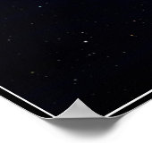 Pulsor en Planten in de baan Poster (Hoek)