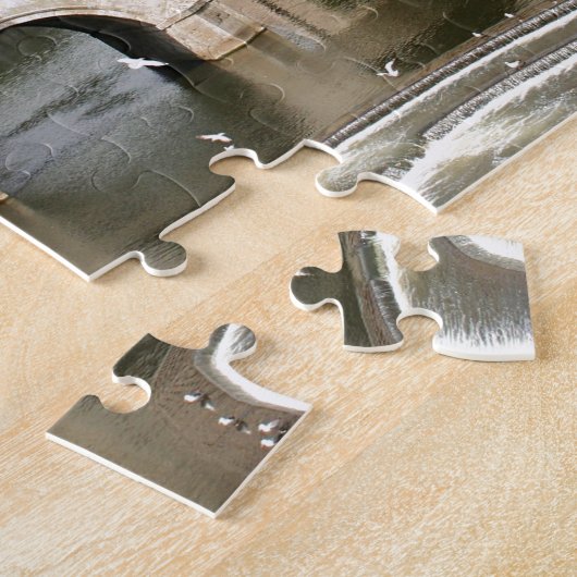 Pulteney Bridge, Avon River, Bath, Engeland Legpuzzel (Zijkant)