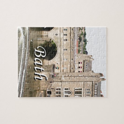 Pulteney Bridge, Avon River, Bath, England 2 Legpuzzel (Horizontaal)