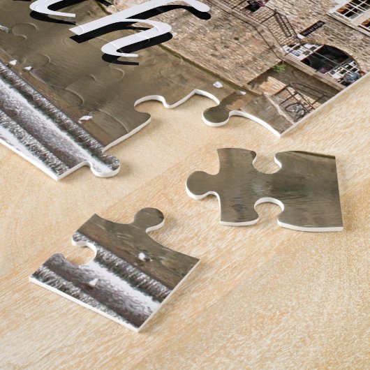 Pulteney Bridge, Avon River, Bath, England 2 Legpuzzel (Zijkant)