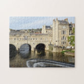Pulteney Bridge en River Avon, Bath, Engeland Legpuzzel (Horizontaal)